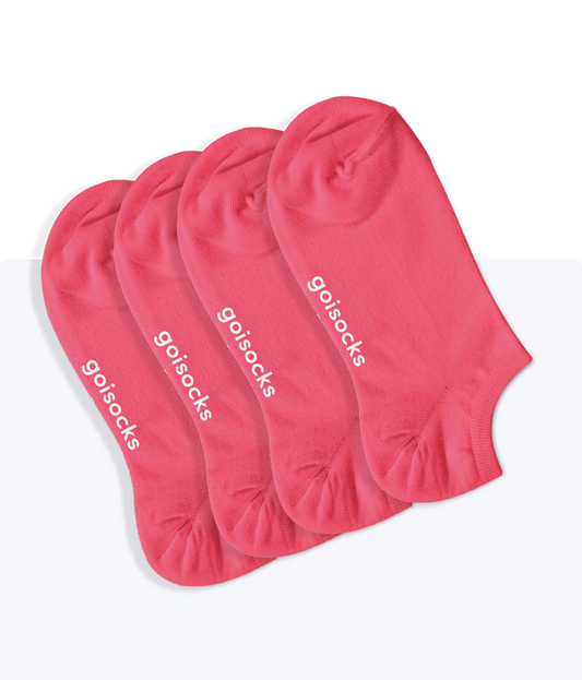 4 darab Málna Rózsaszín Goisocks Bokazokni