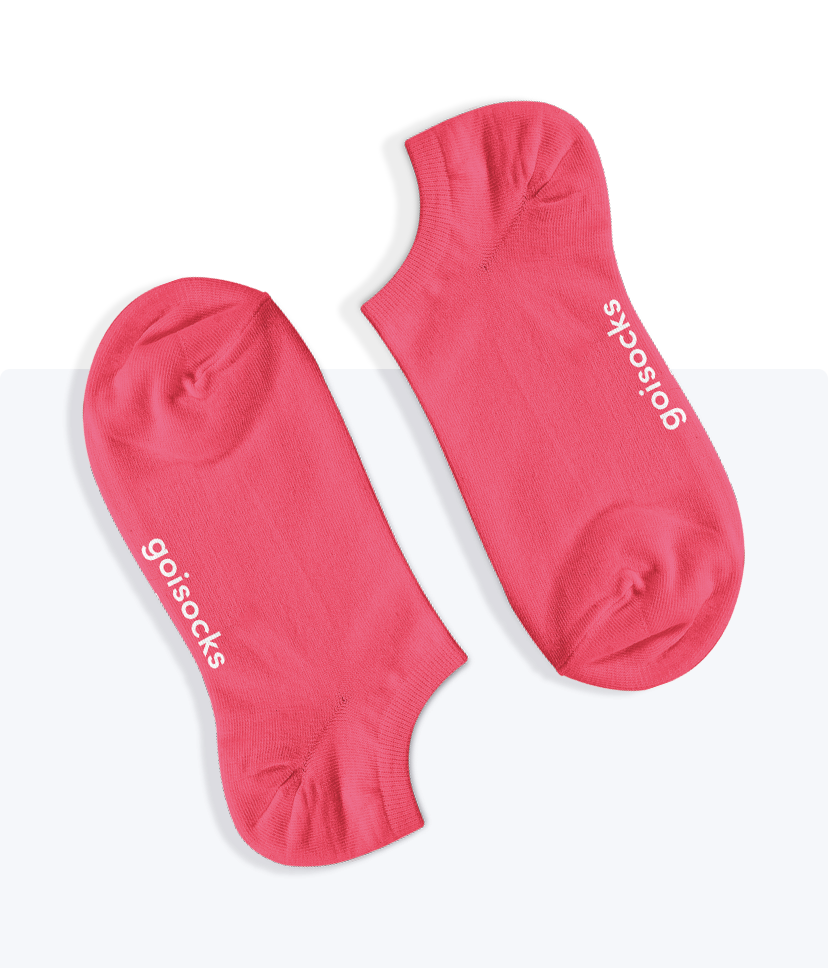 Egy pár Goisocks Bokazokni málna rózsaszín színben.